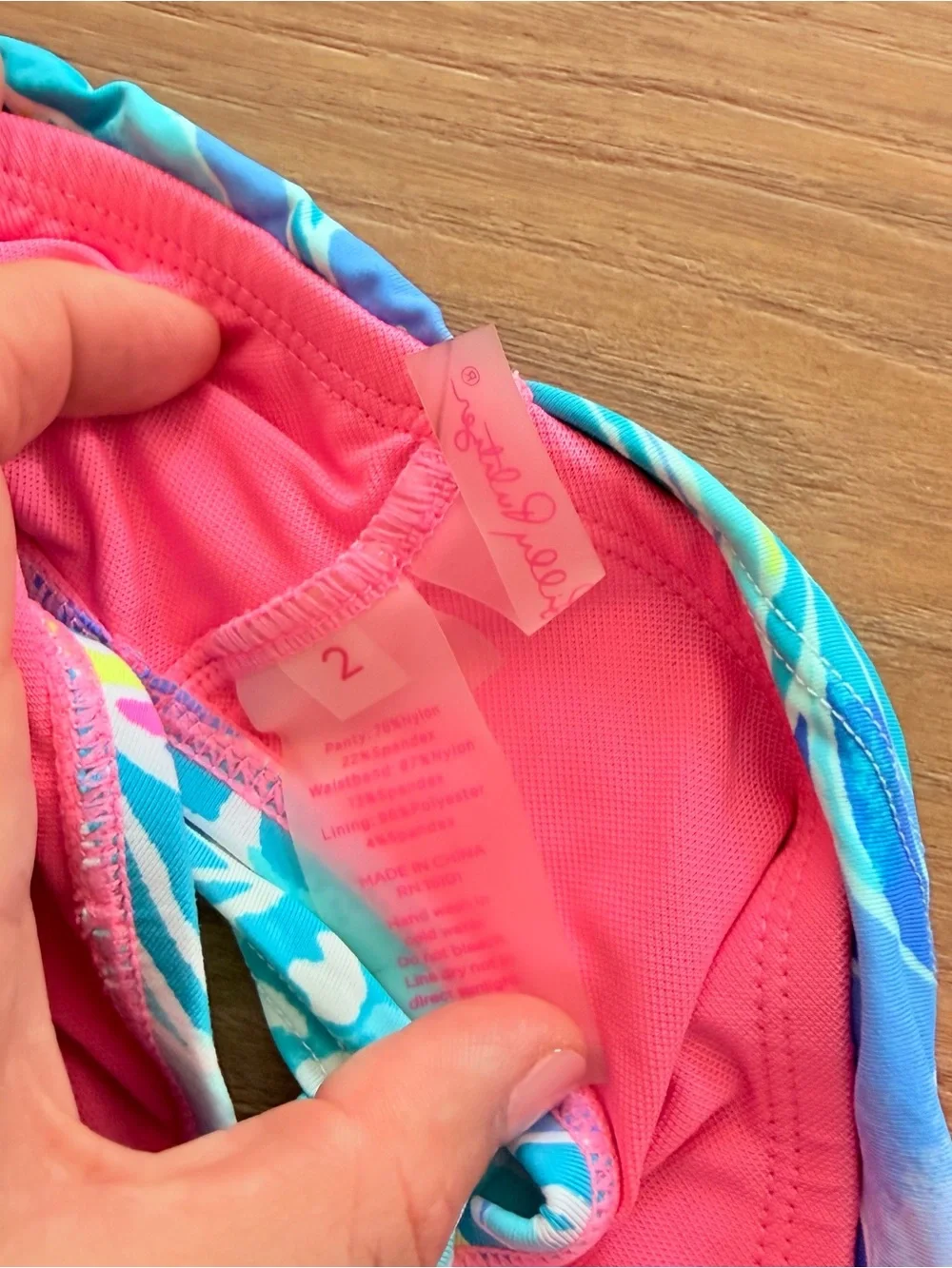 Lilly Pulitzer Swim Bottom Bennet Blue Celestial Seas Size 2